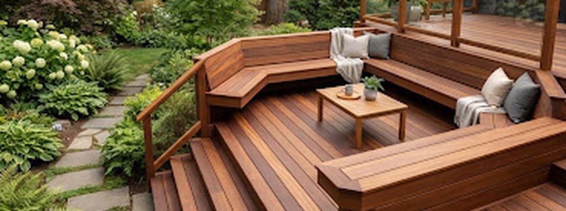 Exterior Woodwork: Decks, Porches & Railings