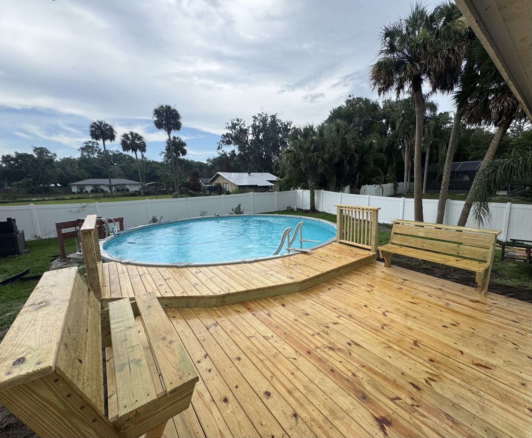 Exterior Woodwork: Decks, Porches & Railings