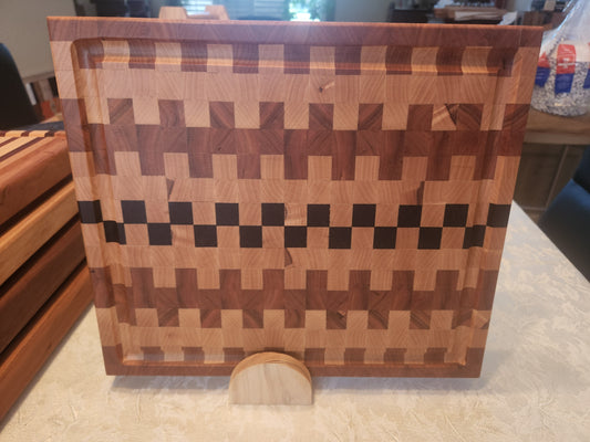 End Grain Cutting Board - Sold