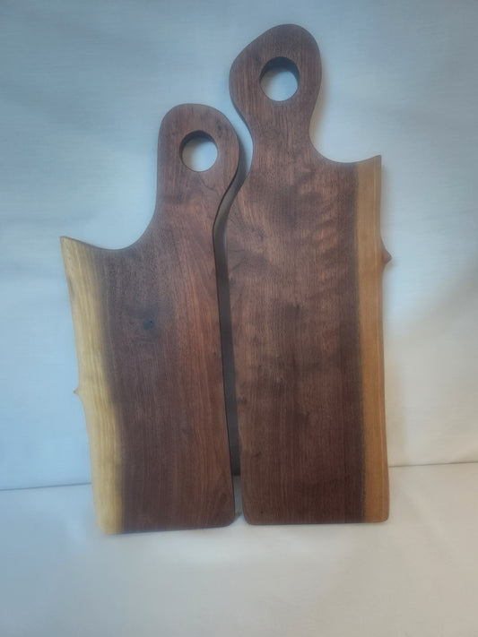 Live Edge Walnut Charcuterie Boards