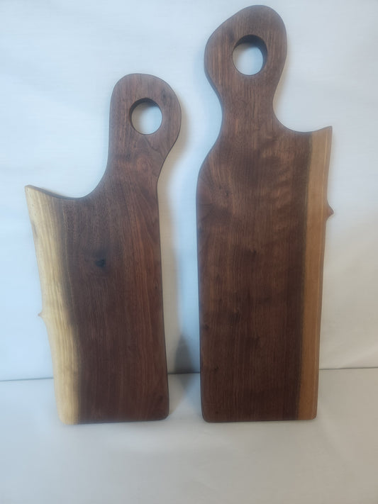 Live Edge Walnut Charcuterie Boards